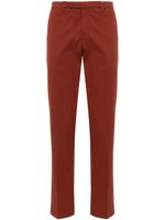 Boglioli pantalon chino à plis marqués - Rouge