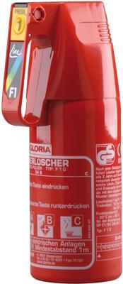 GLORIA brandblusser "easyline" fire extinguisher f1g 1 k abc m.car bracket