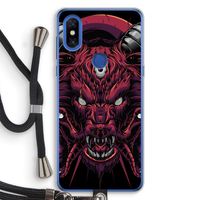 Hell Hound and Serpents: Xiaomi Mi Mix 3 Transparant Hoesje met koord