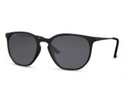 CWI zonnebril panto volledig omrand cat. 3 zwart/zwart - thumbnail