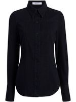 Another Tomorrow chemise en chambray - Noir