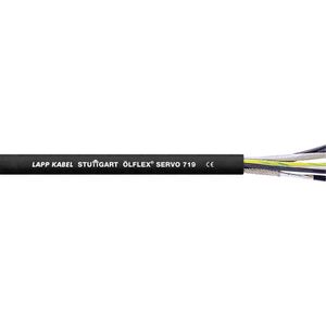 LAPP ÖLFLEX® SERVO 719 Servokabel 4 G 1.50 mm² + 2 x 2.50 mm² Zwart 1020072/100 100 m