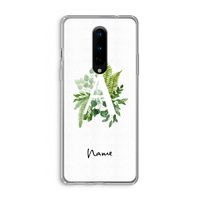 Green Brush: OnePlus 8 Transparant Hoesje