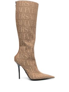 Versace bottes Versace Allover - Tons neutres