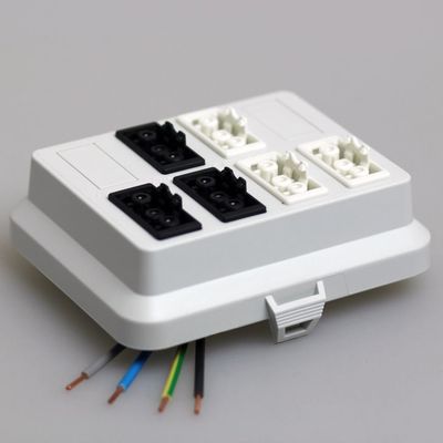 ATTEMA 6071 DEKSEL AK2 GS met 3 GST18® aansluitingen zwart 3 aansluitingen GST18® wit