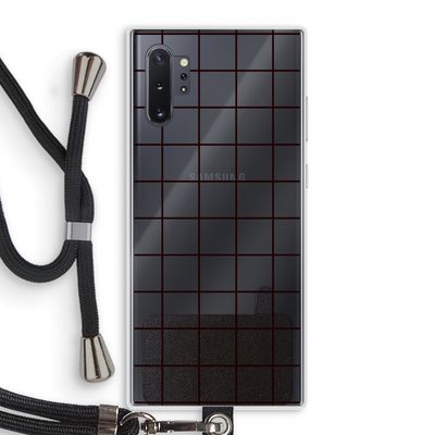 Rooster: Samsung Galaxy Note 10 Plus Transparant Hoesje met koord