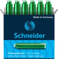 6 Inktpatronen Schneider groen