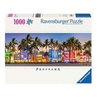 Ravensburger legpuzzel night glow on ocean drive - 1000st.