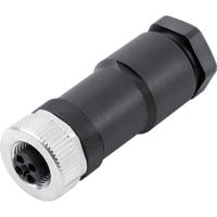 binder 99 1632 812 04 Miniatuur-rondconnector Koppeling, recht Totaal aantal polen: 4 1 stuk(s)