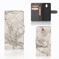 Nokia 3.1 (2018) | Bookcase | Marmer Beige Nokia 3.1 (2018) | Bookcase | Marmer Beige