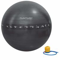 Tunturi Anti Burst gymnastiekbal Zwart Volledige grootte 65 cm - thumbnail