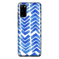 Blauwe pijlen: Samsung Galaxy S20 Tough Case