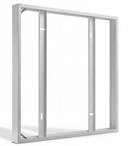 PFS Opbouwframe voor LED paneel 60x60x7cm wit - 5417877