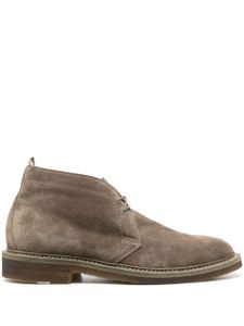 Officine Creative bottines Hopkins en daim - Gris