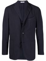 Boglioli blazer à simple boutonnage - Bleu