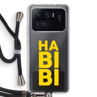 Habibi Majorelle : Xiaomi Mi 11 Ultra Transparant Hoesje met koord