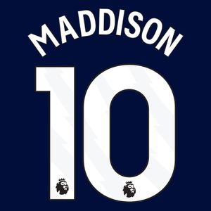 Maddison 10 (Officiële Premier League Away Bedrukking)