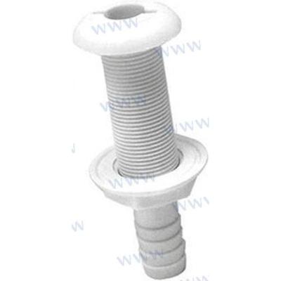 THTH-752 - DOORVOER-AANSLUITING VOOR 19 MM SLANGEN.