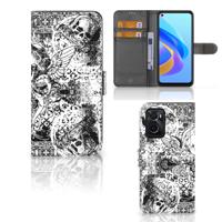 Telefoonhoesje met Naam OPPO A76 | A96 Skulls Angel