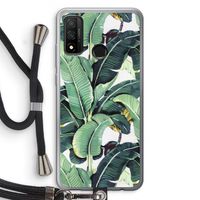 Bananenbladeren: Huawei P Smart (2020) Transparant Hoesje met koord