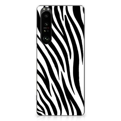 Sony Xperia 1 III | TPU Hoesje | Zebra