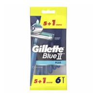 Gillette Gillette Blue II Plus 2 Scheermesjes - 5 + 1 Stuks - thumbnail