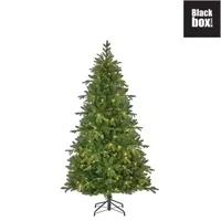 Black Box kunstkerstboom Brampton met led h185 x d114 groen