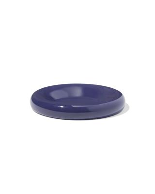051 Kaarsonderzetter ⌀10cm Metaal Donkerblauw (donkerblauw)