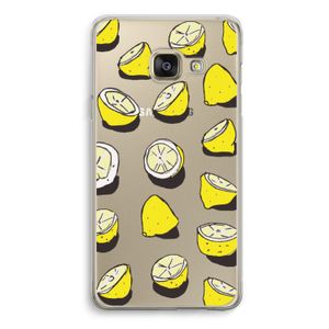 When Life Gives You Lemons...: Samsung A3 (2017) Transparant Hoesje