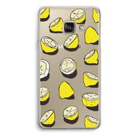 When Life Gives You Lemons...: Samsung A3 (2017) Transparant Hoesje