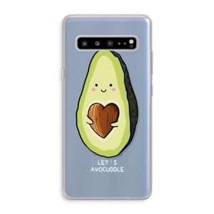 Avocuddle: Samsung Galaxy S10 5G Transparant Hoesje