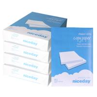 Niceday A4 kopieer papier - wit - 2500x vellen - 80 grams - basic kantoor en teken papier