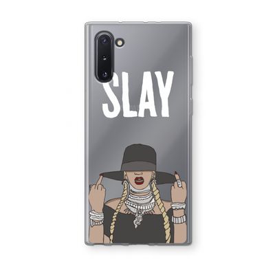 Slay All Day: Samsung Galaxy Note 10 Transparant Hoesje
