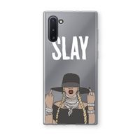 Slay All Day: Samsung Galaxy Note 10 Transparant Hoesje