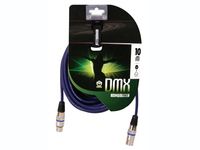 HQ Power Professional DMX 10m audio kabel XLR (3-pin) Zwart - thumbnail