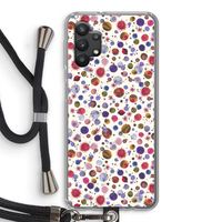 Planets Space: Samsung Galaxy A32 5G Transparant Hoesje met koord