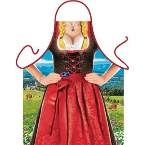 Sexy kookschort Dirndl jurk voor Oktoberfest - verkleed schort - cadeau - moederdag - voor dames