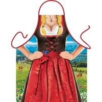 Sexy kookschort Dirndl jurk voor Oktoberfest - verkleed schort - cadeau - moederdag - voor dames