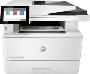 HP LaserJet Enterprise MFP M430f, Zwart-wit, Printer voor Bedrijf, Printen, kopiëren, scannen, faxen, Automatische documentinvoer voor 50 vellen; Dubbelzijdig printen; Dubbelzijdig scannen; Printen via USB-poort aan de voorzijde; Compact formaat; Energiezuinig; Optimale beveiliging