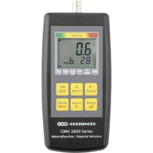 Greisinger GMH3831 Materiaalvochtmeter Meetbereik bouwvochtigheid 0 tot 100 %Vol. Meetbereik houtvochtigheid (bereik) 0 tot 100 %Vol. Temperatuurmeting, Voor