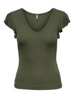 ONLY 15227187 Tanktop V-hals Mouwloos Elastaan, Viscose - thumbnail