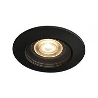 SLV InbouwspotVaru IP65 - zwart - 1001930