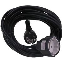 Van der Meulen 1388007 power uitbreiding 5 m 1 AC-uitgang(en) Binnen/buiten Zwart - thumbnail