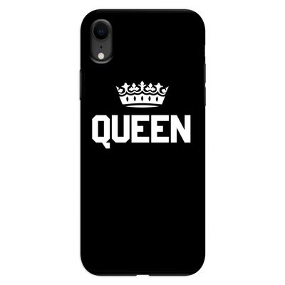 Queen zwart: iPhone XR Tough Case