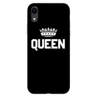 Queen zwart: iPhone XR Tough Case
