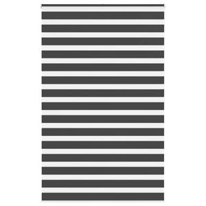 Zebra rolgordijn 150x200 cm stofbreedte 145,9 cm zwart