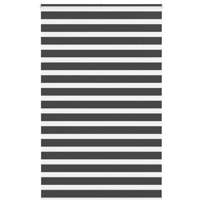 Zebra rolgordijn 150x200 cm stofbreedte 145,9 cm zwart