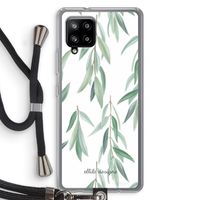 Branch up your life: Samsung Galaxy A42 5G Transparant Hoesje met koord