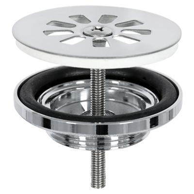 Differnz afvoerplug | chroom | 64mm