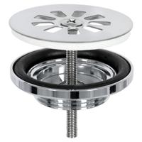 Differnz afvoerplug | chroom | 64mm